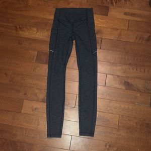 Lululemon Gray Speed Tight!!
